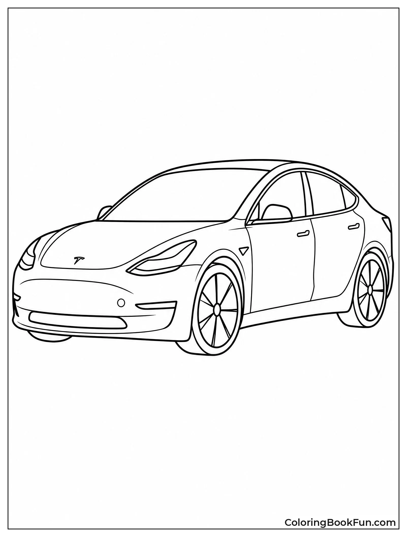 Simple Bold Outline of Model 3