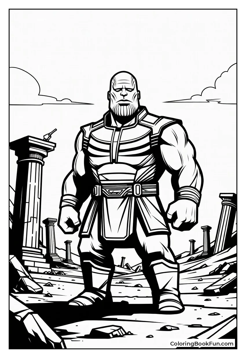 Standing Among Titan Ruins