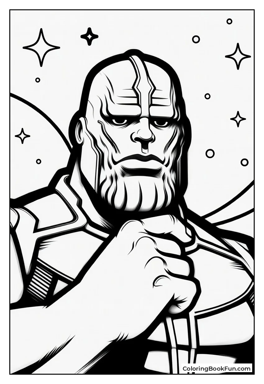 Thanos Gazing at Stars