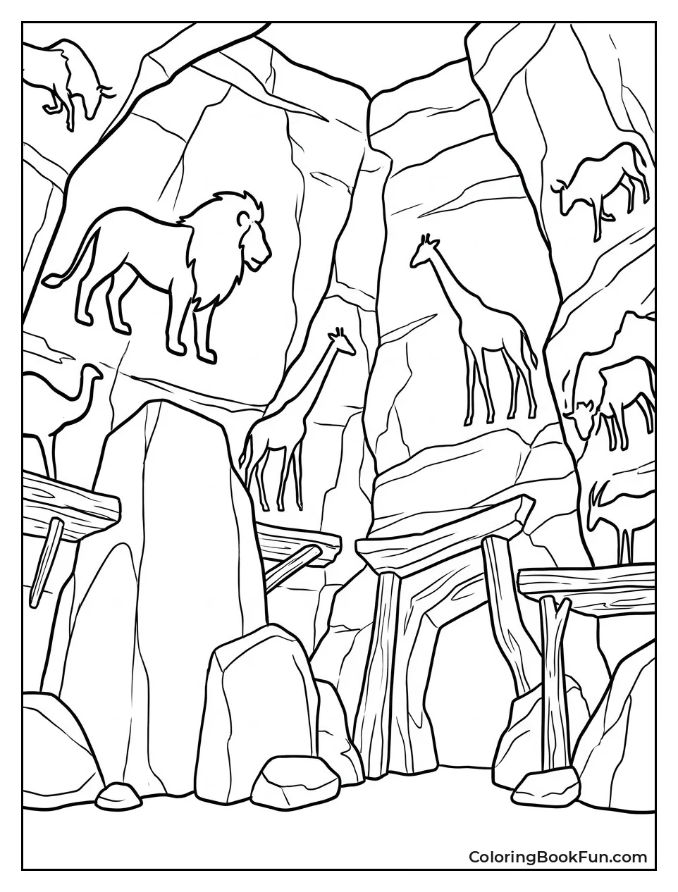 Inside Lion Guard Secret Lair