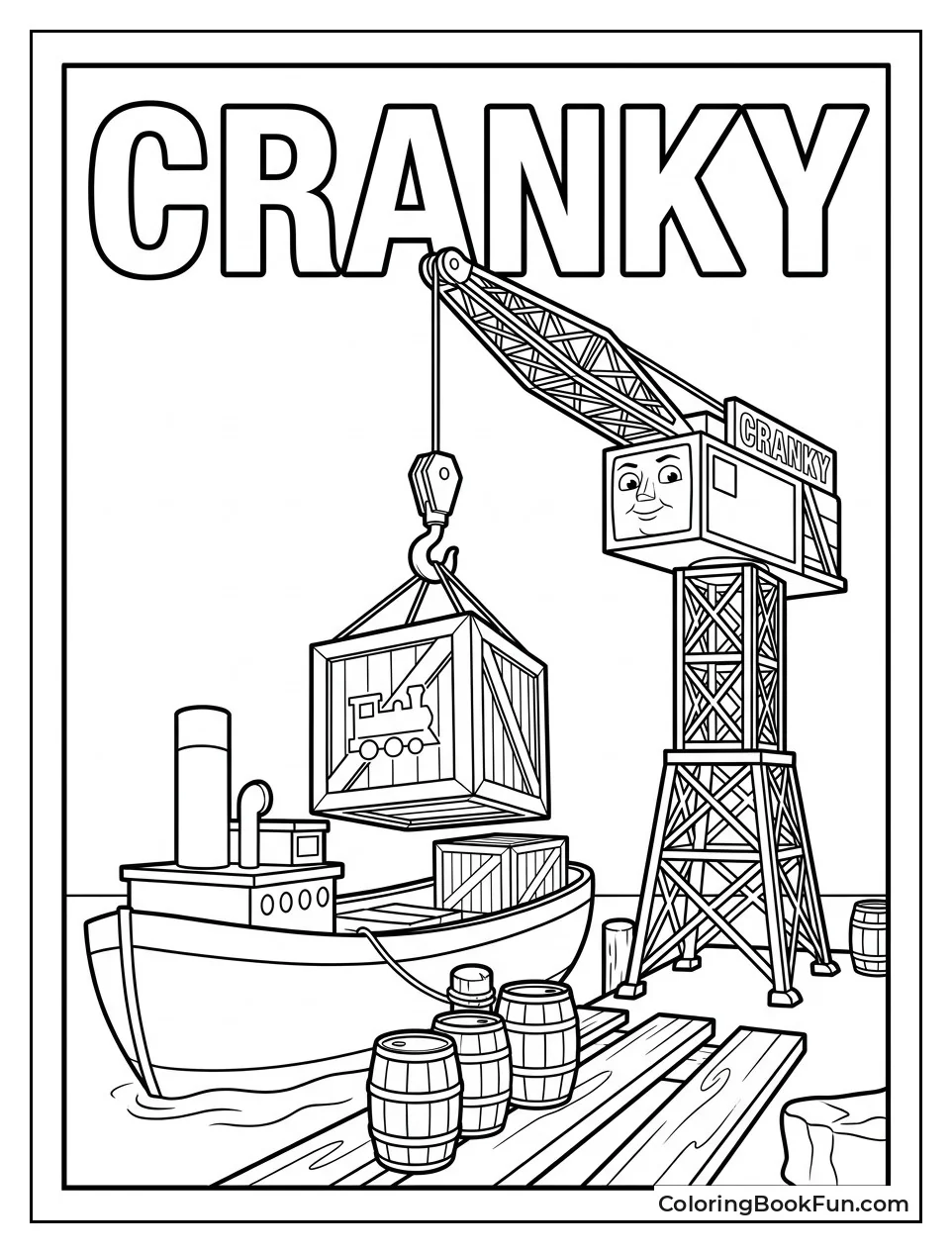 Cranky Lifting Heavy Crate