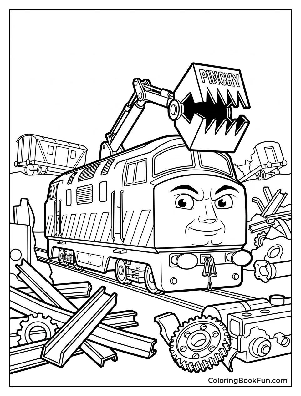 Diesel 10 with Pinchy Claw