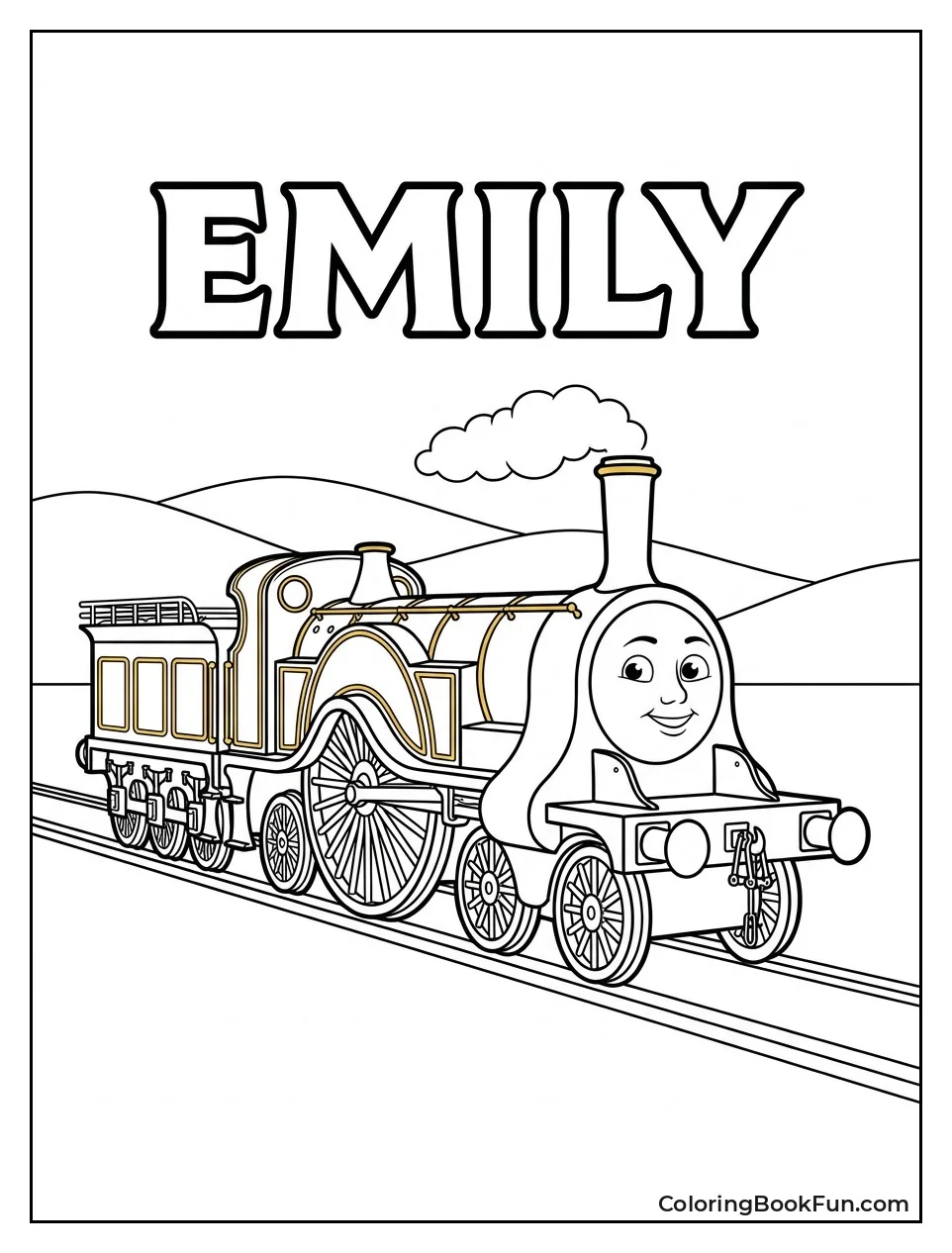 Elegant Emily the Emerald Engine