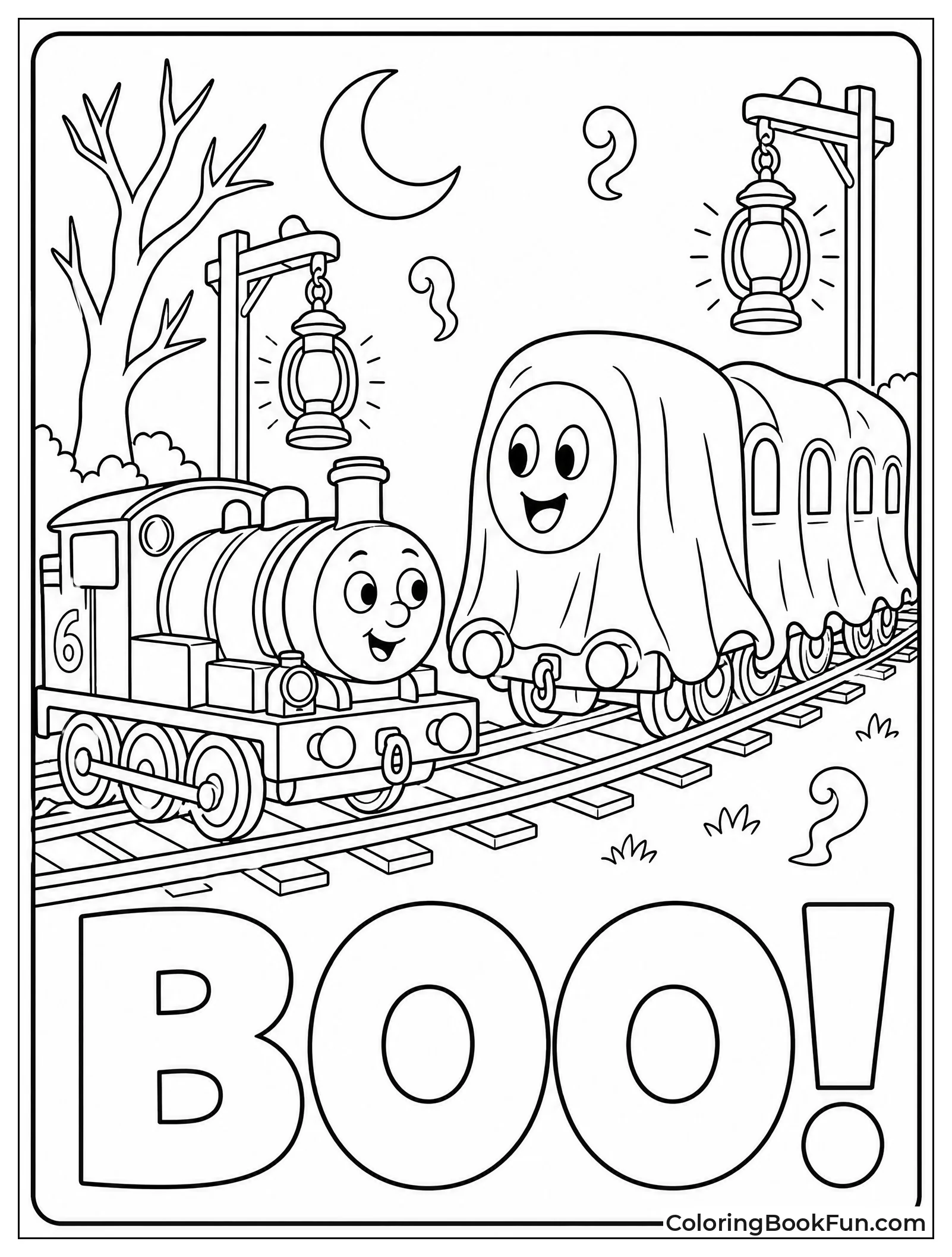 Percy Ghost Train Halloween