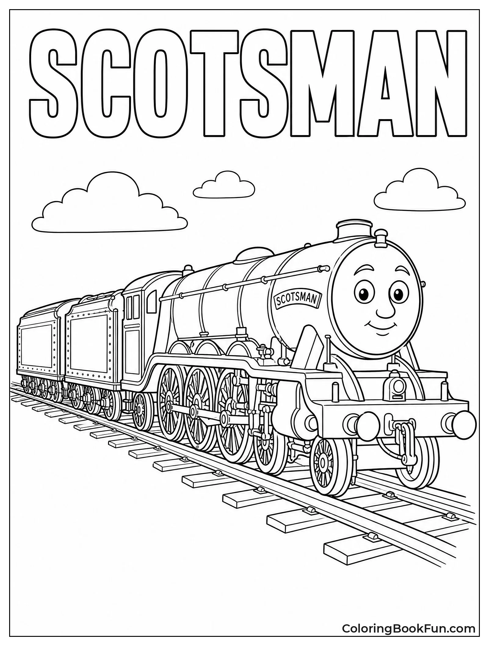 Flying Scotsman with Two Tenders