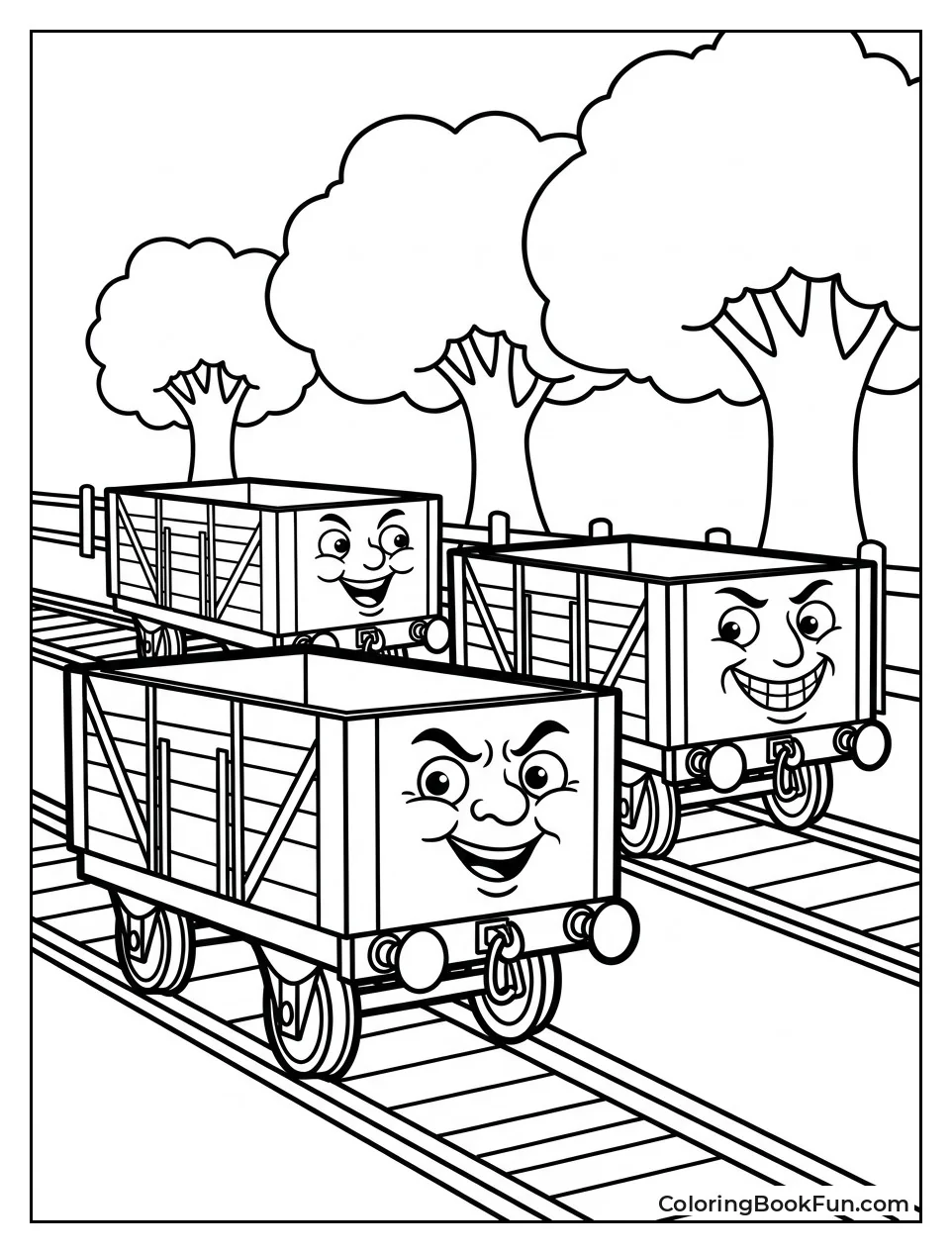 Mischievous Troublesome Trucks