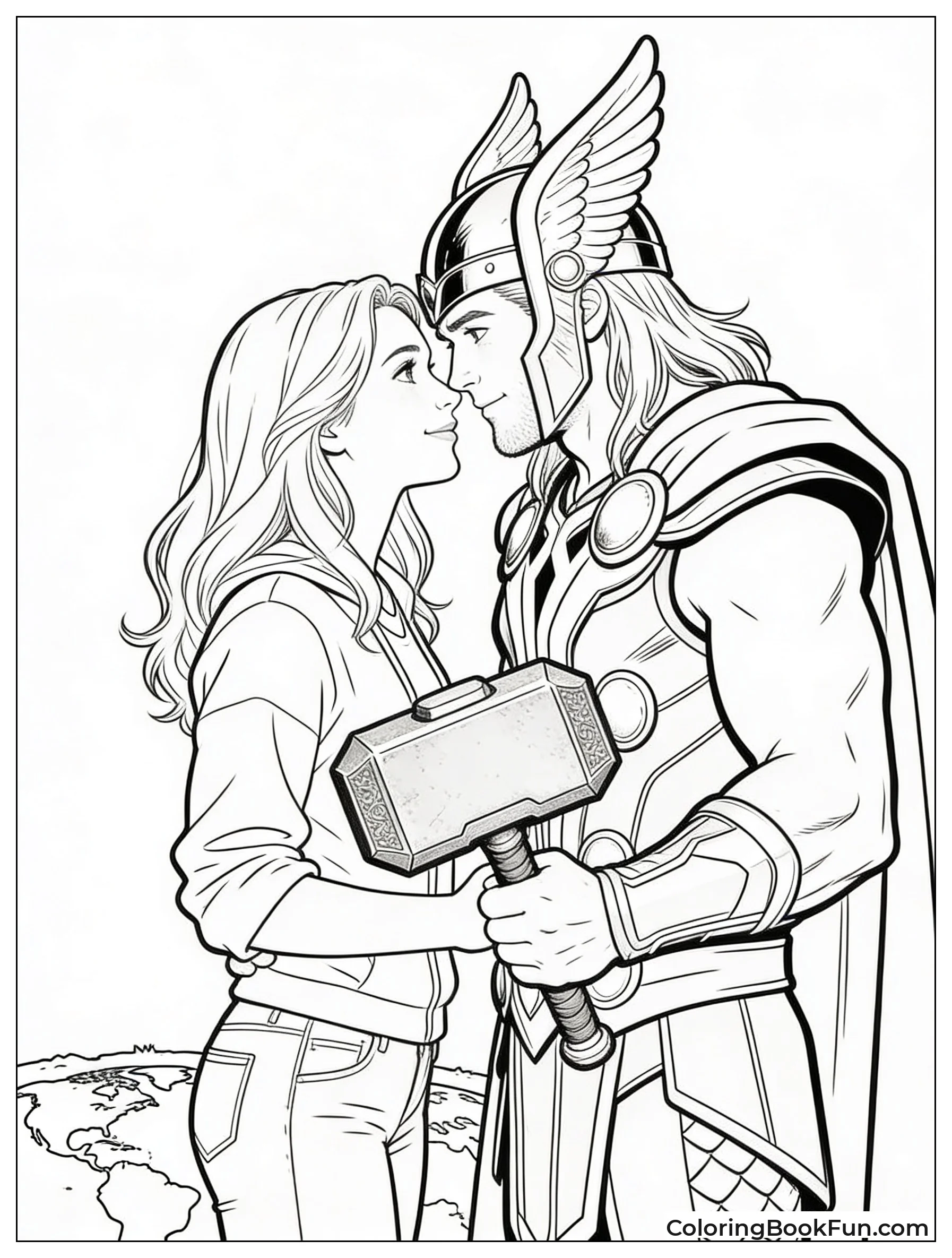 Thor Sharing Moment with Jane