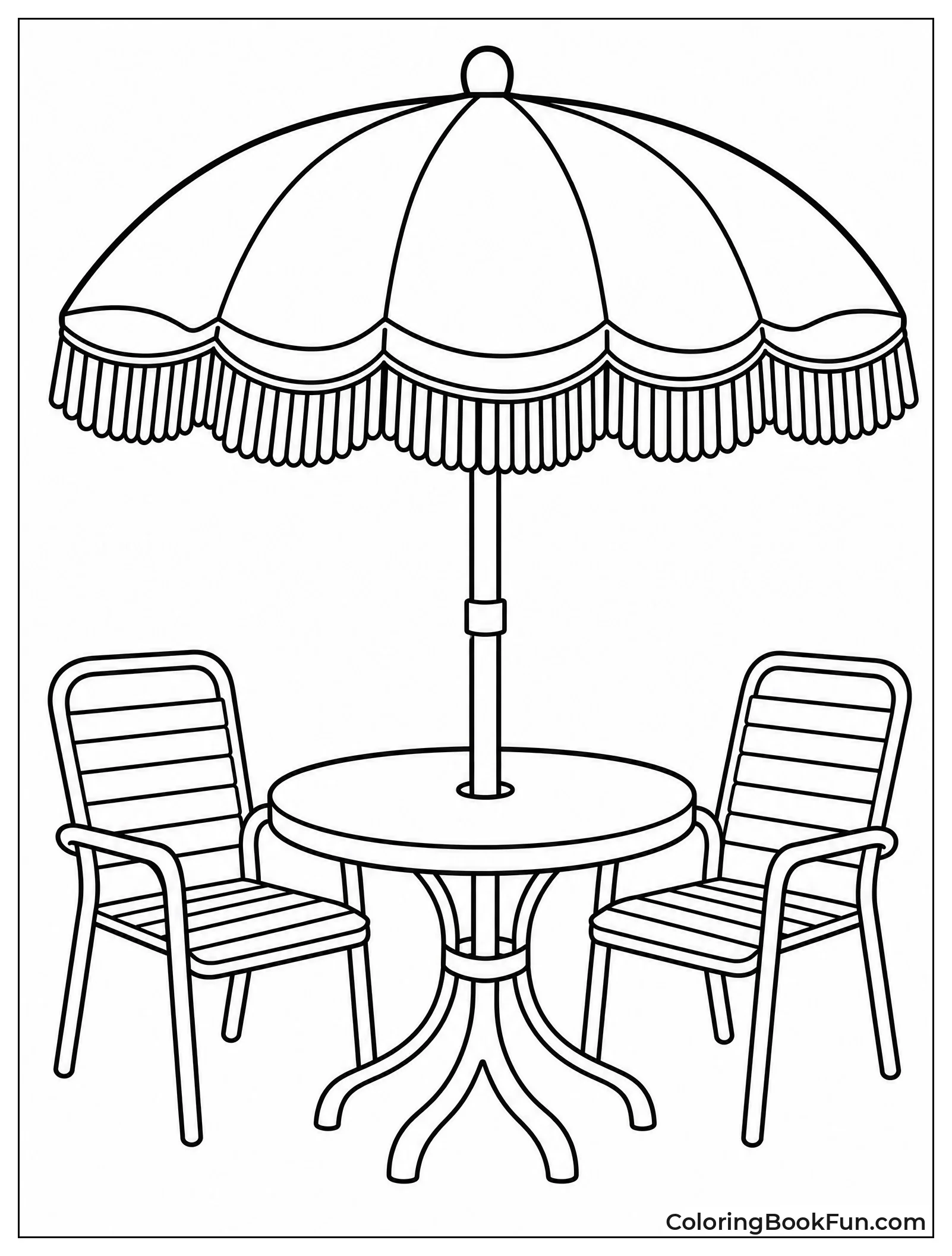 Large Parasol Shades Outdoor Table