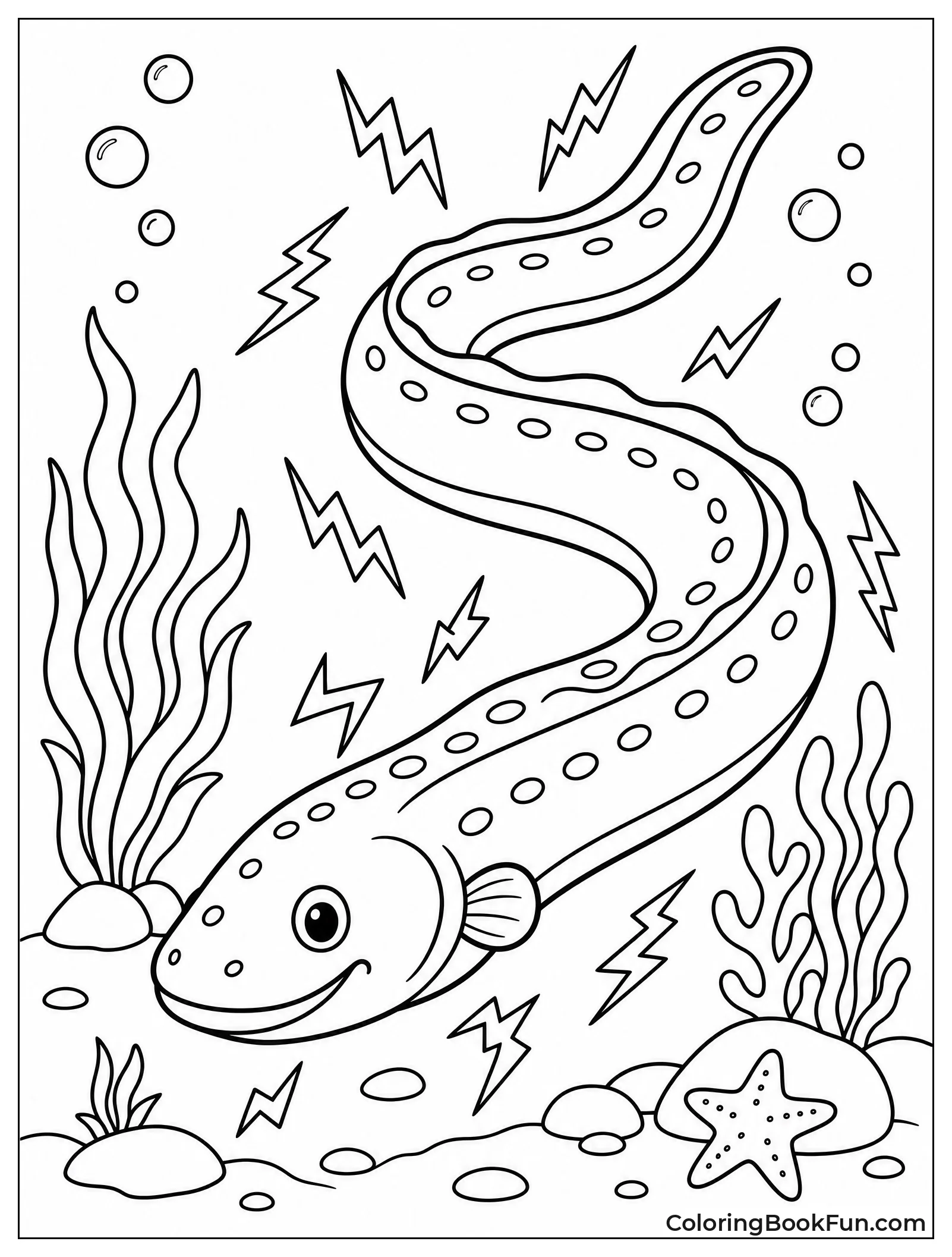 Electric Eel Sparks Bright