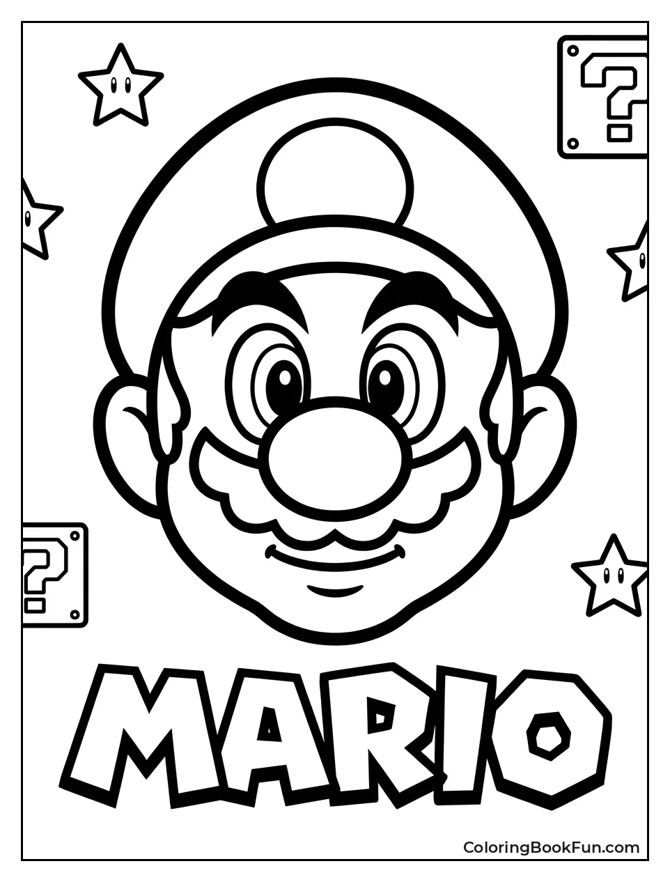 Smiling Mario with Red Hat