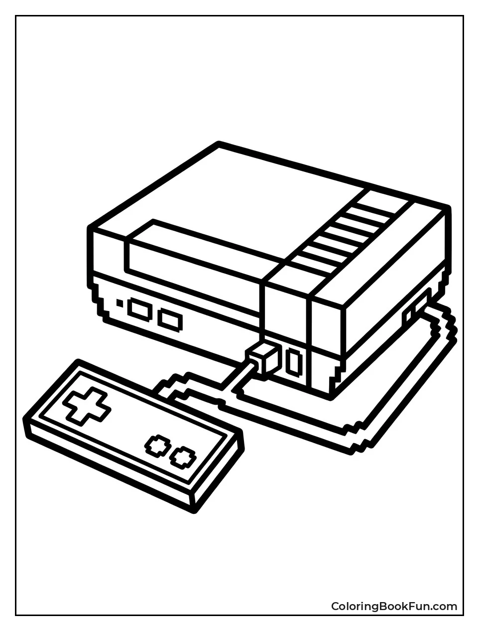Pixel Art Game Console