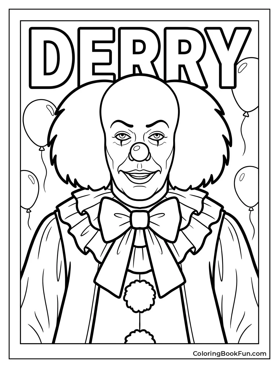 Tim Curry Pennywise Classic Look