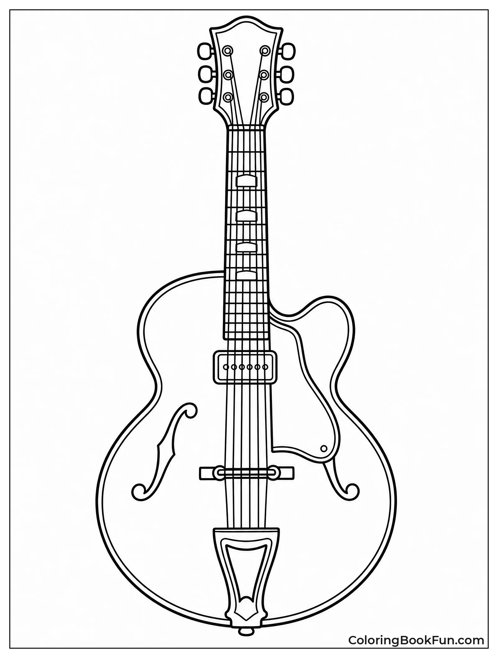 Vintage Jazz Guitar Looks Classic