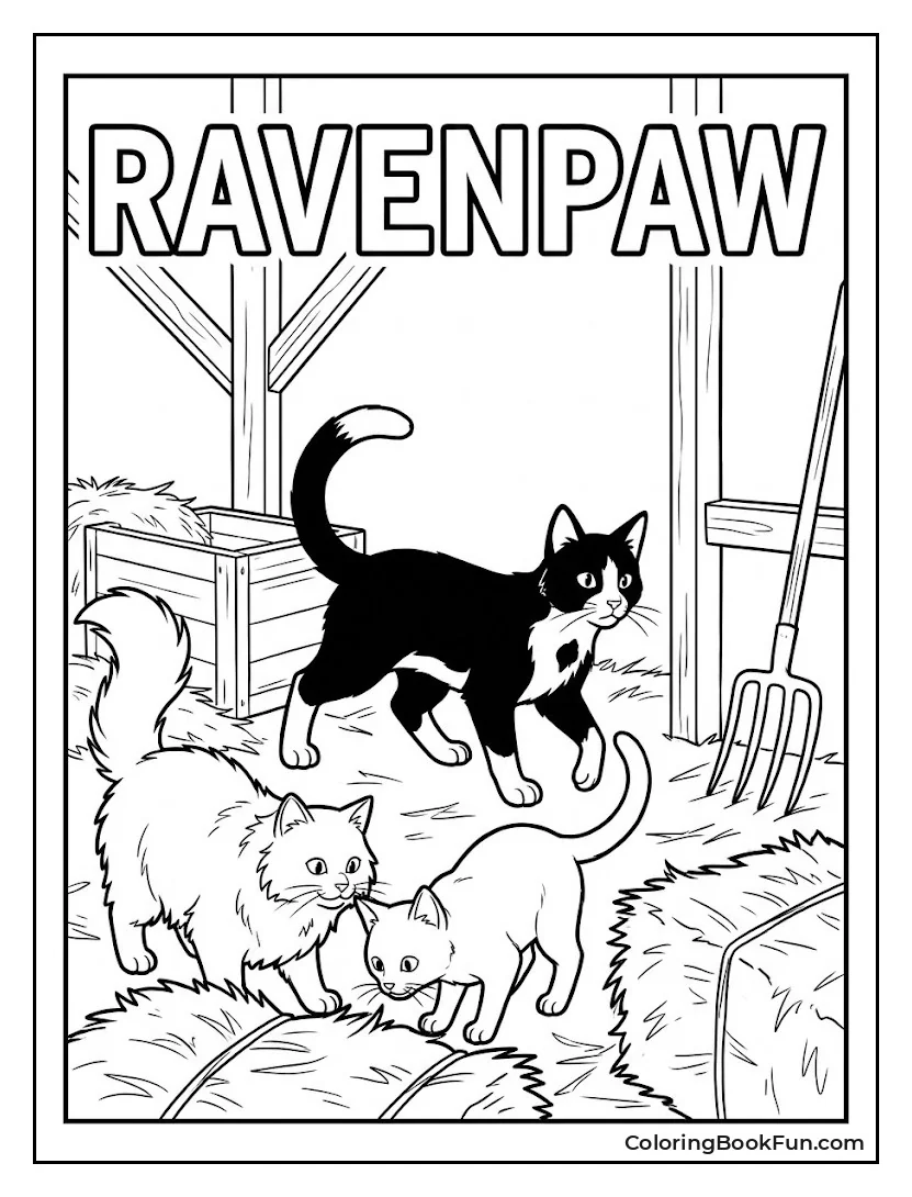 Ravenpaw Exploring Old Barn
