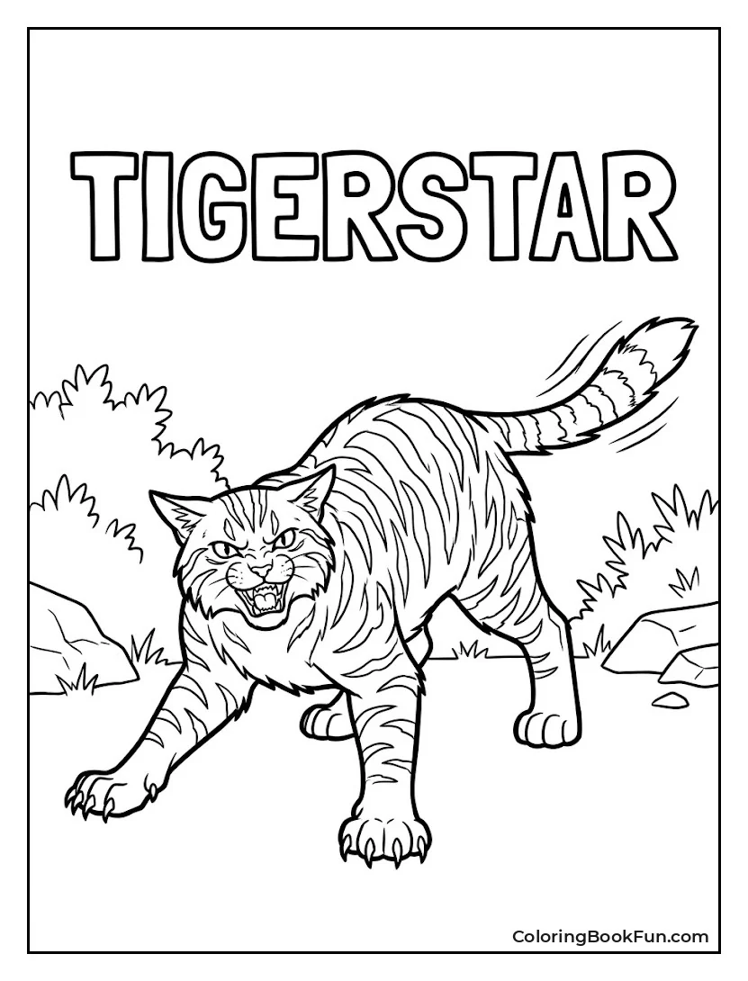Tigerstar in Battle Stance
