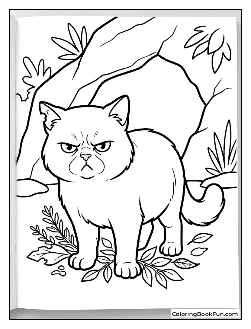 Yellowfang with Grumpy Face