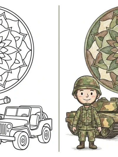 Army coloring pages