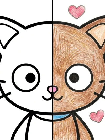 Chococat coloring pages