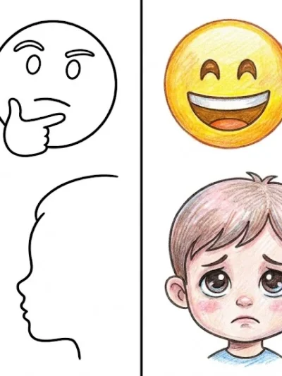 Face coloring pages