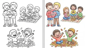 friend coloring pages