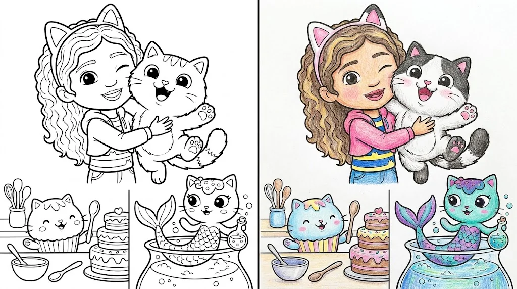 43 Gabby Coloring Pages (Free PDFs)