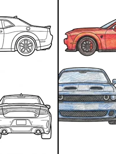 Hellcat coloring pages