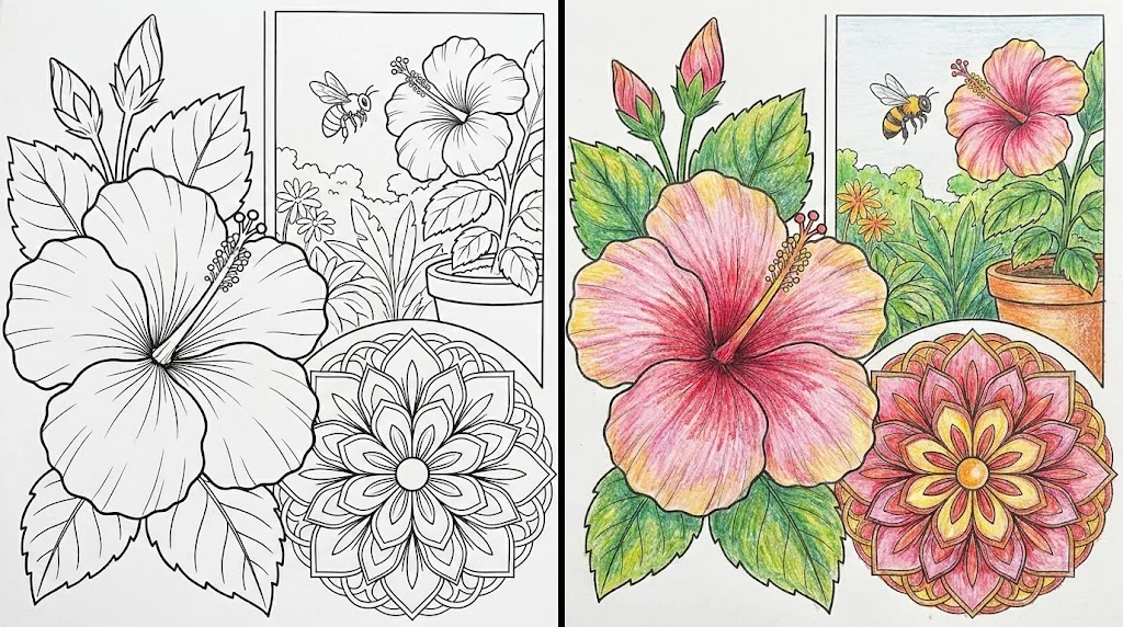 41 Hibiscus Coloring Pages (Free PDFs)