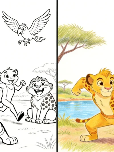 Lion Guard coloring pages