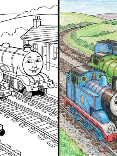 Thomas And Friends coloring pages