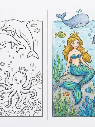 Under The Sea coloring pages