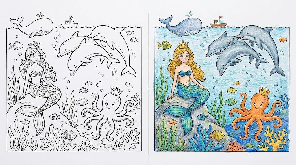 48 Under The Sea Coloring Pages (Free PDFs)