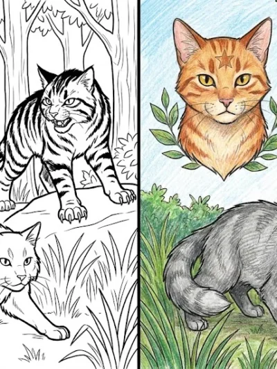 Warrior Cats coloring pages
