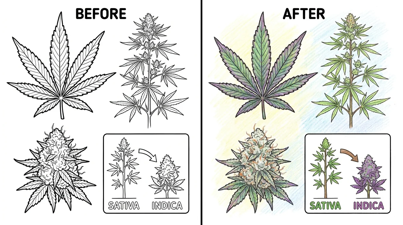 weed coloring pages