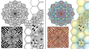 zentangle coloring pages