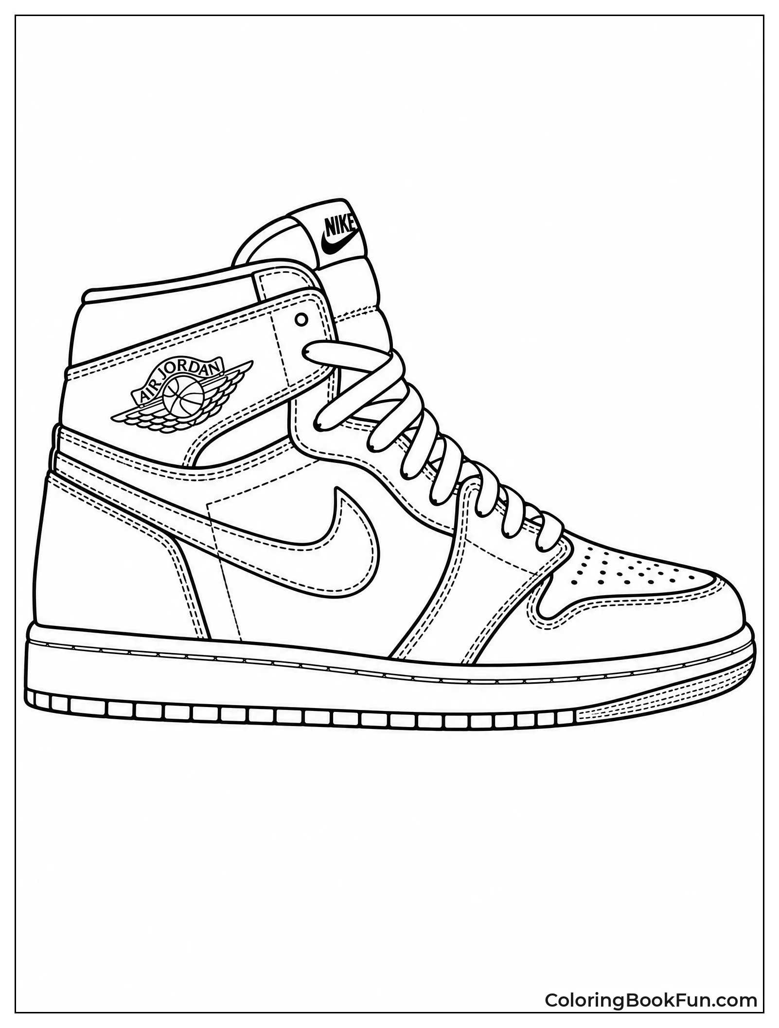Side View of Original Air Jordan One