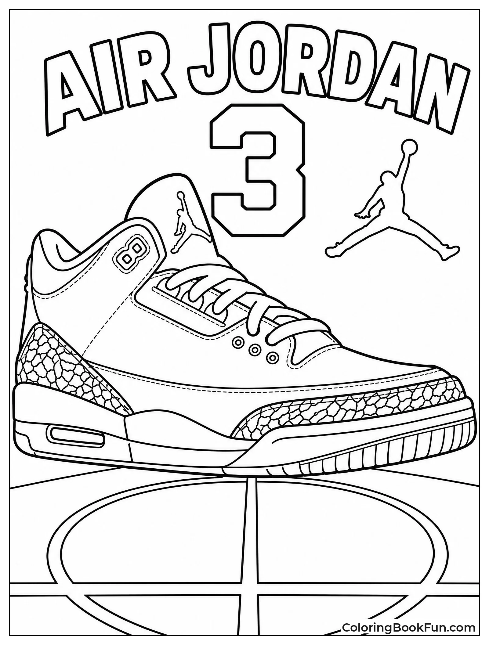 Elephant Print Texture on Air Jordan