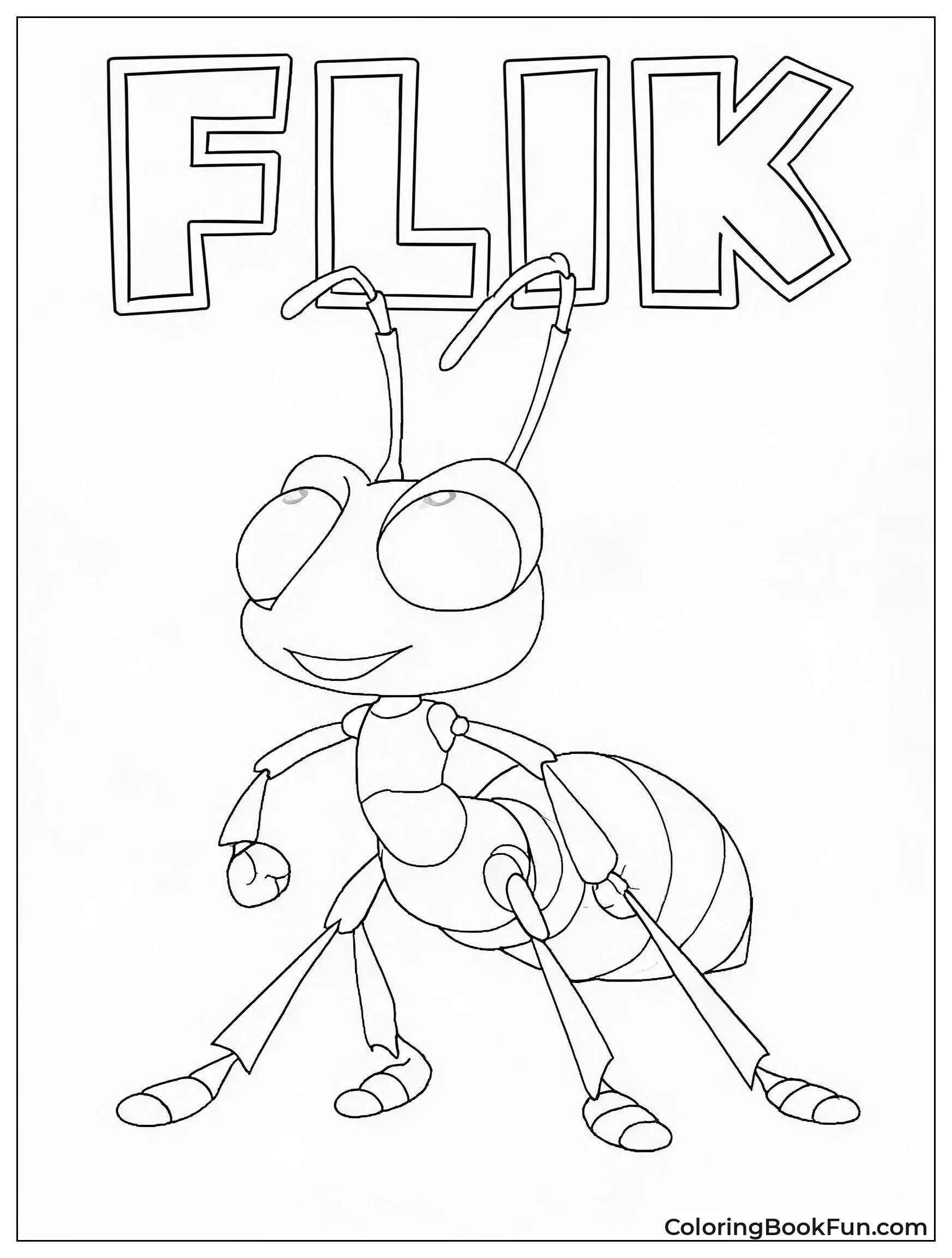 Flik in Hero Pose