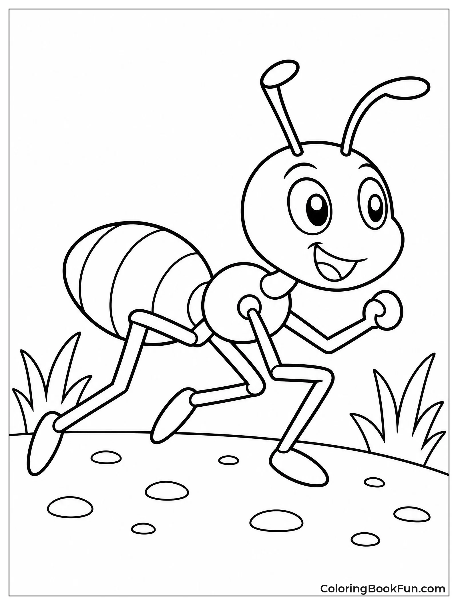 Ant Running Super Fast
