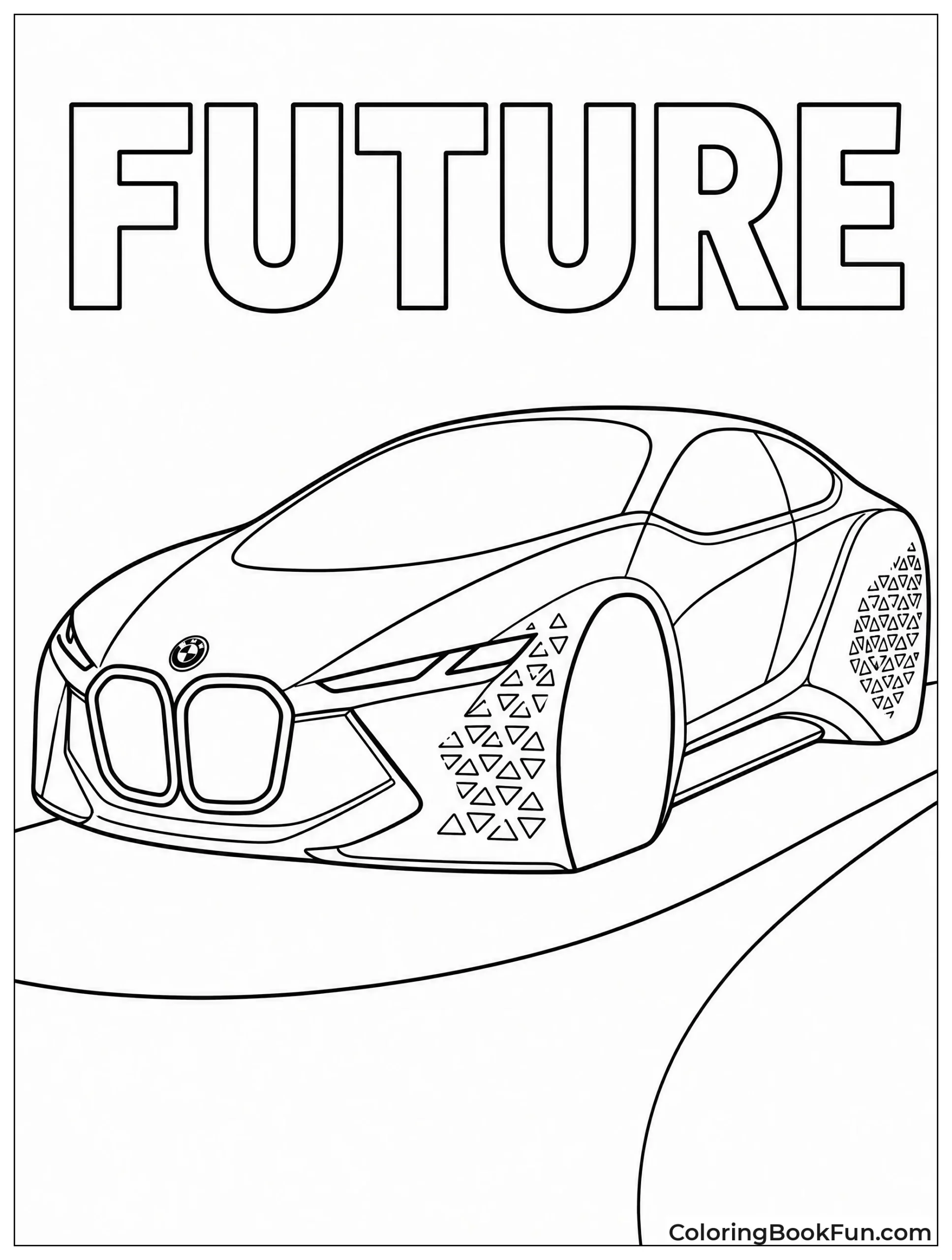 Sleek BMW Vision Concept Car