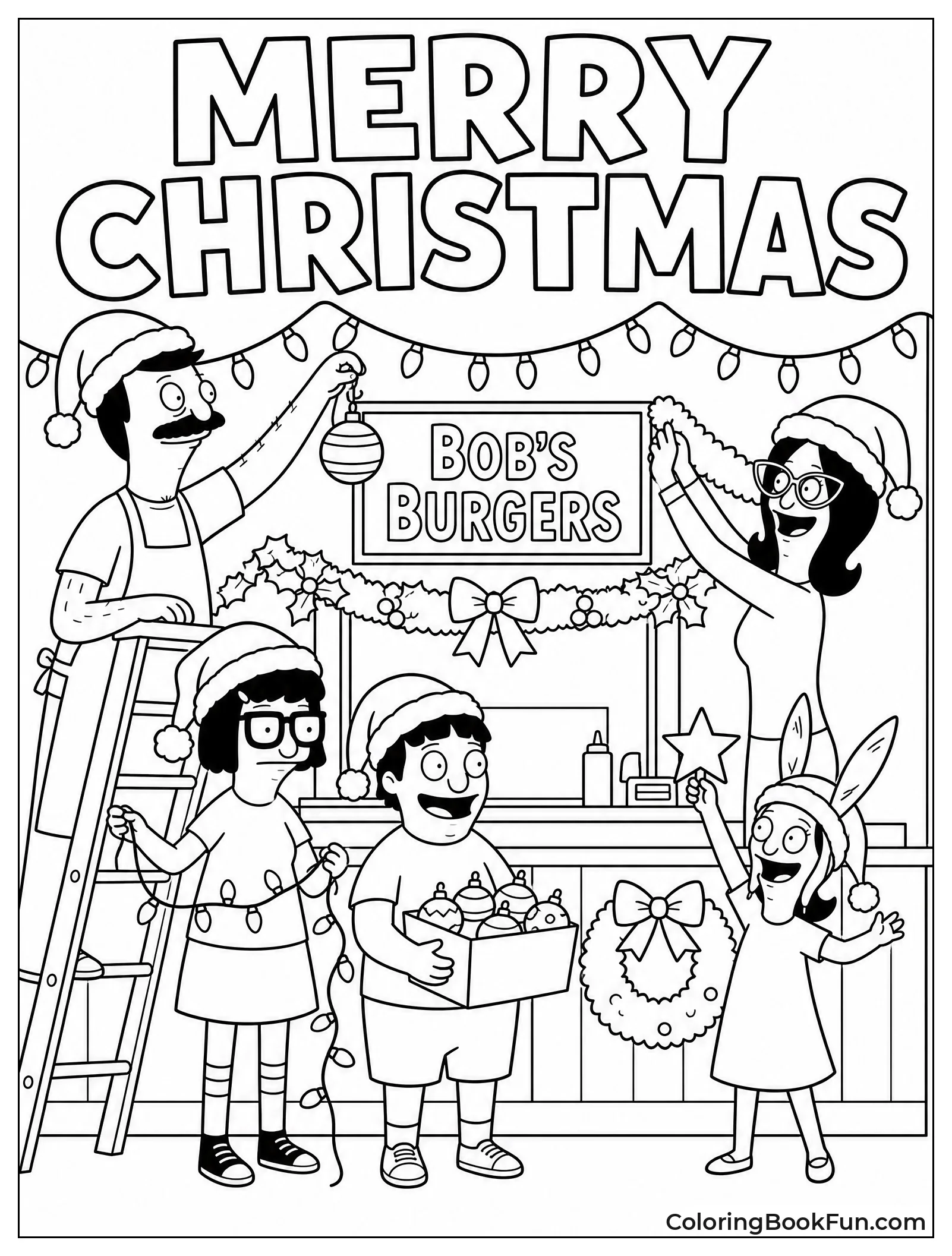 Family Decorating for Christmas