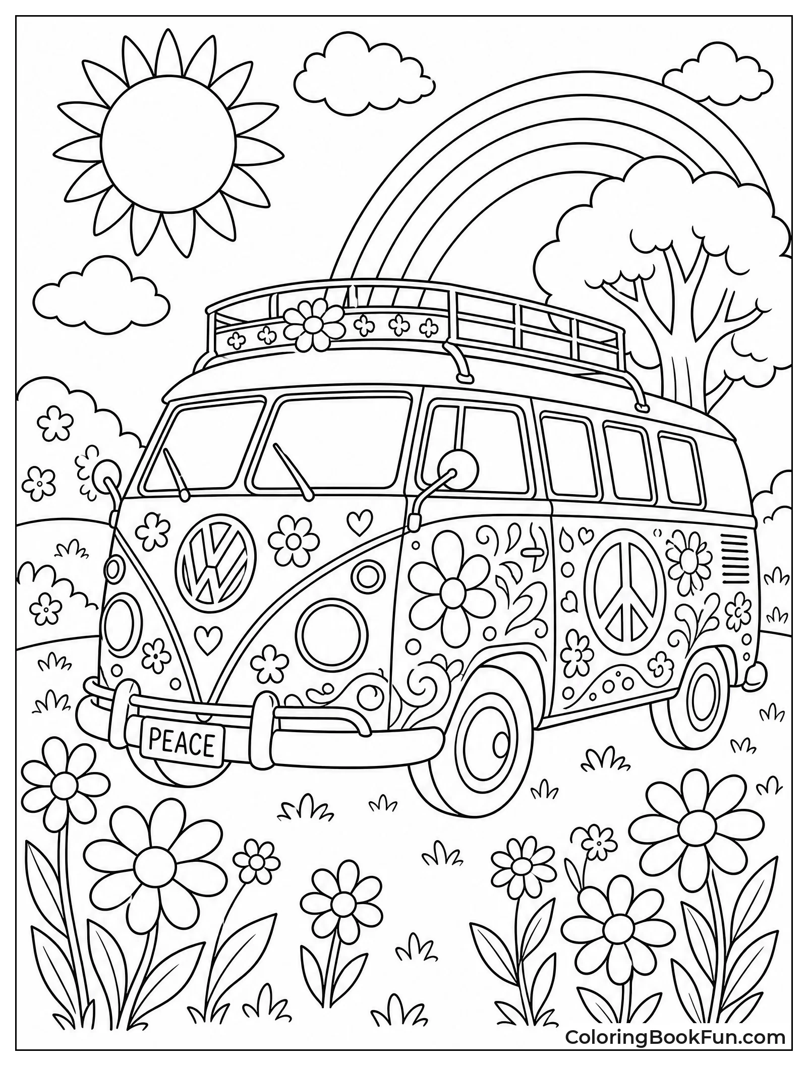 Vintage Van Parks in Meadow