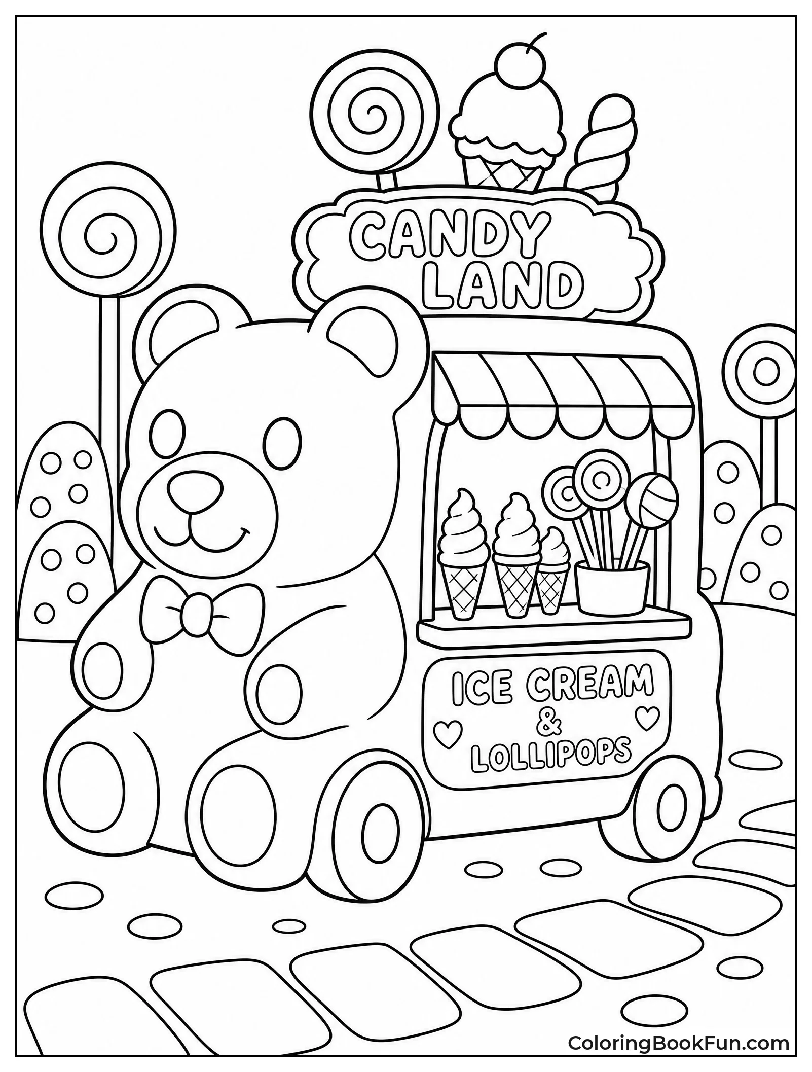 Gummy Truck Sells Sweet Treats
