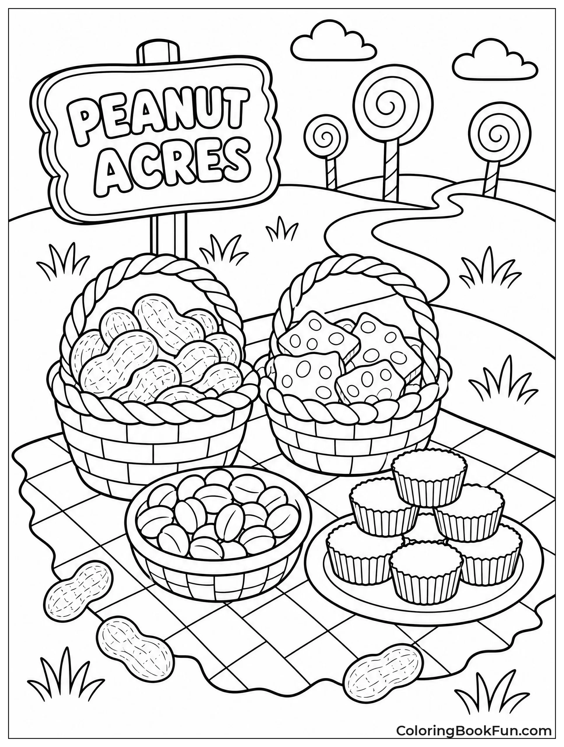 Picnic Spreads in Peanut Acres