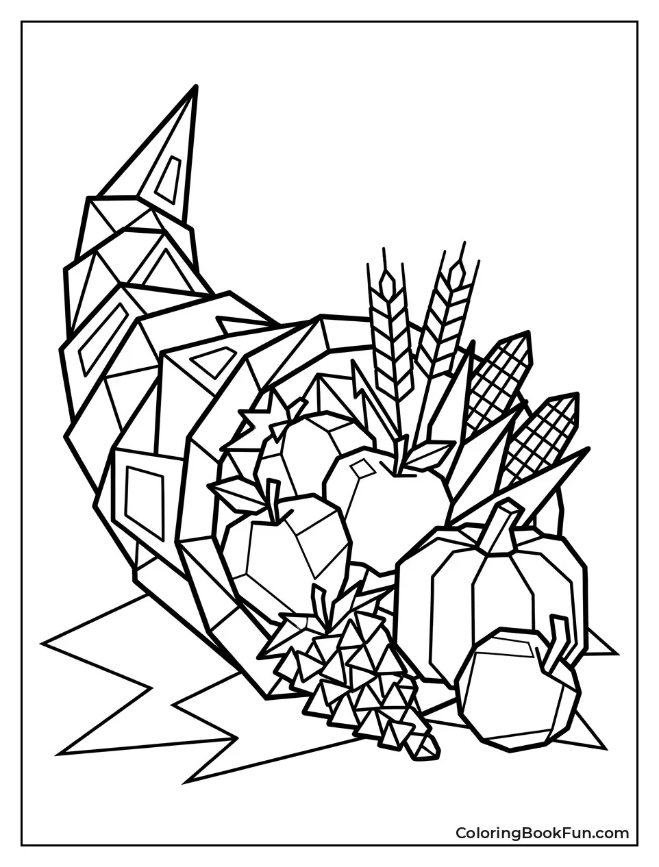 Geometric Cornucopia in Sharp Shapes