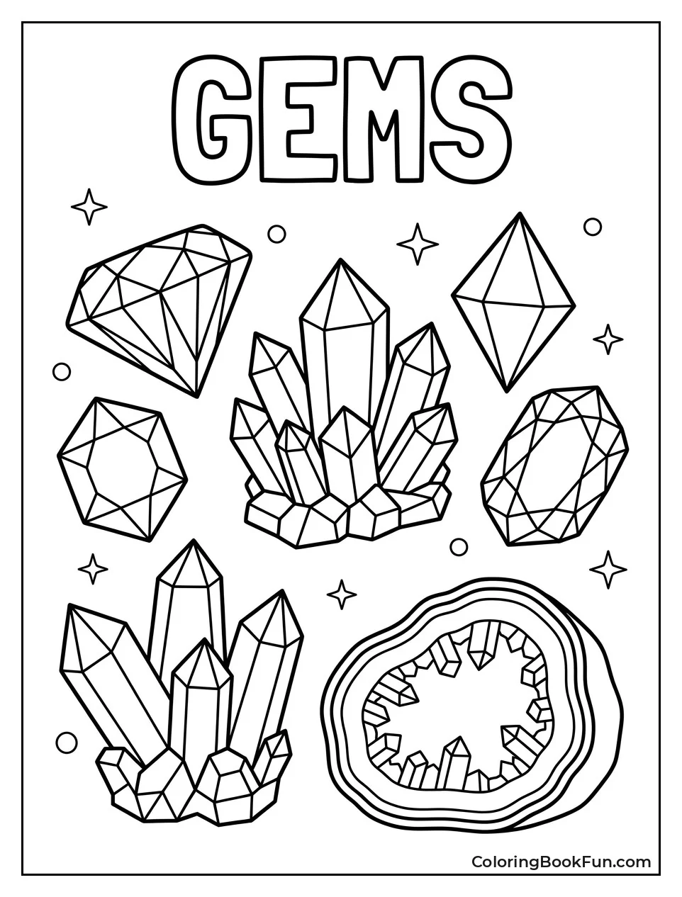 Basic Outlines of Gem Shapes