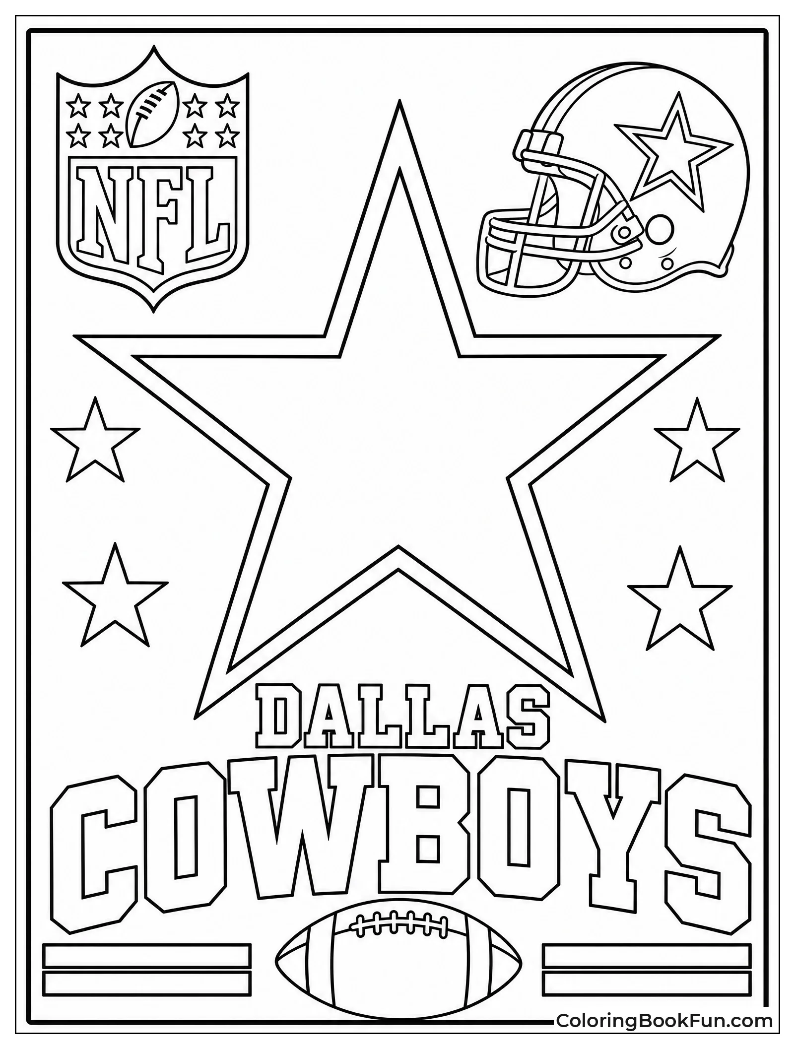 Star Logo with NFL Shield