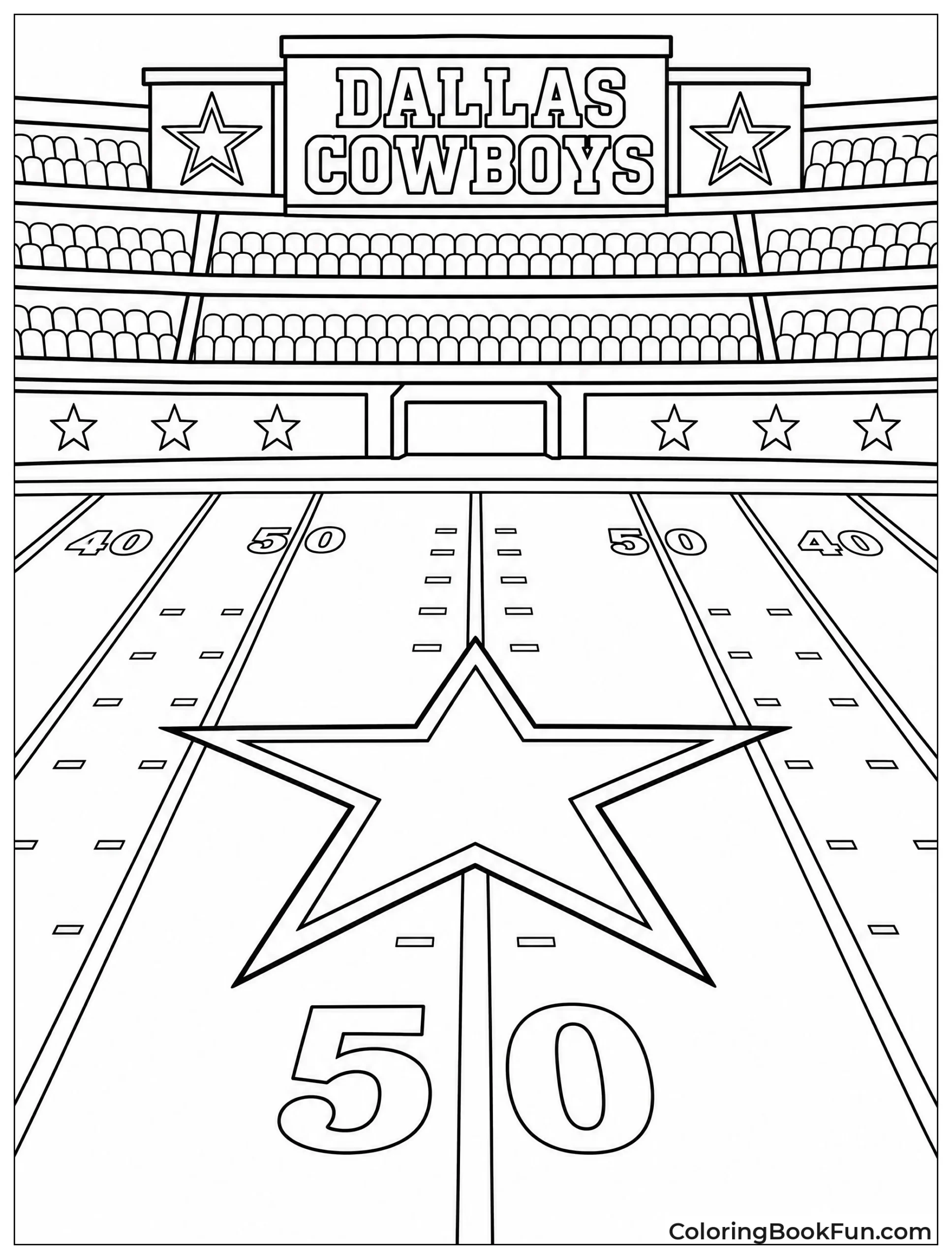 Giant Star at Center Field