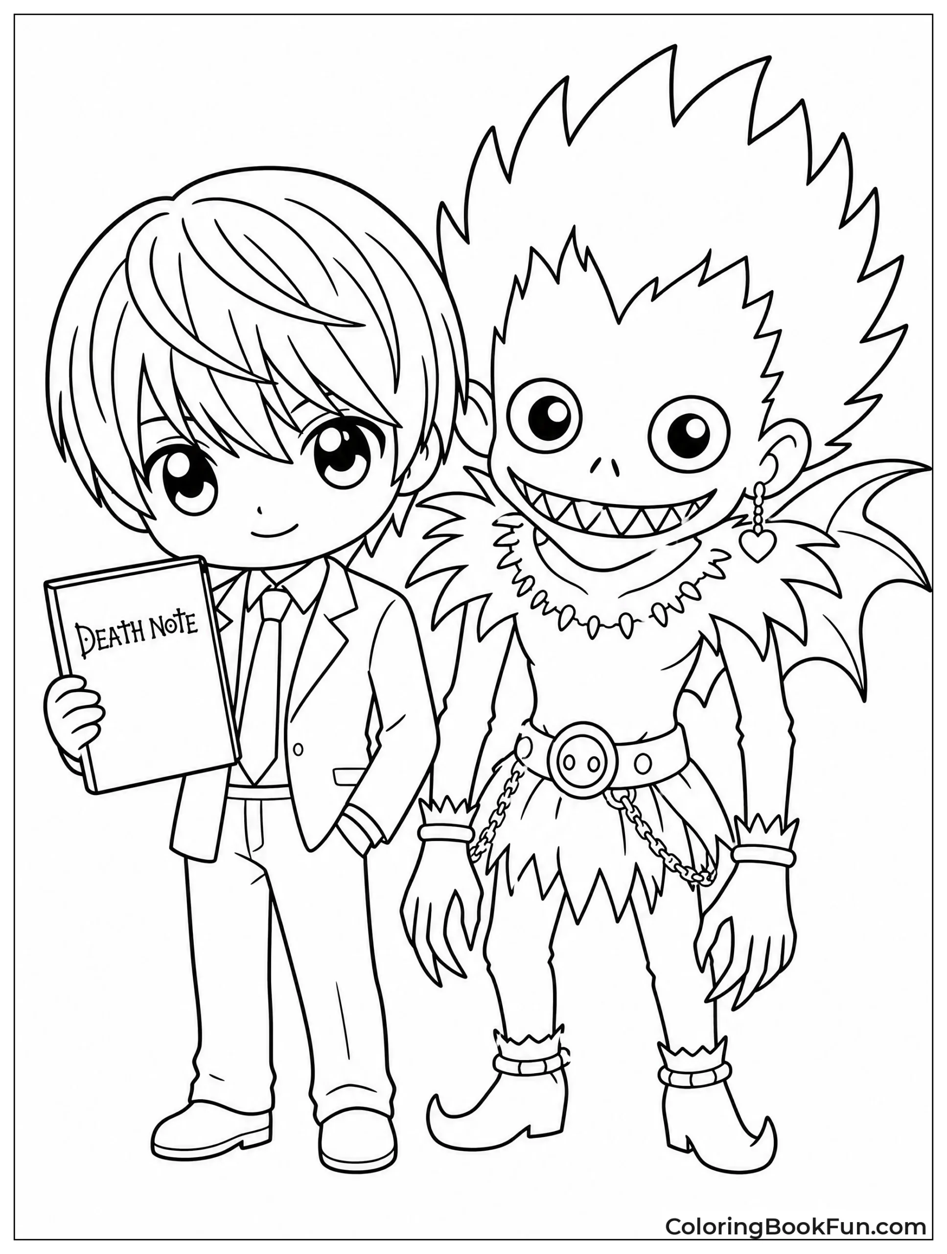 Cute Light Stands with Ryuk