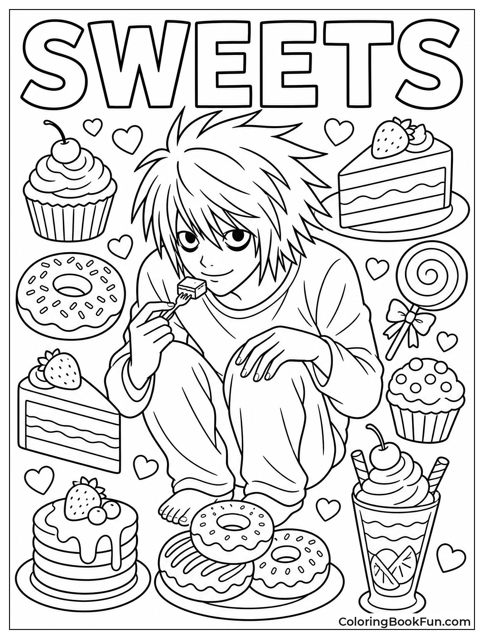 Pile of Cakes and Donuts