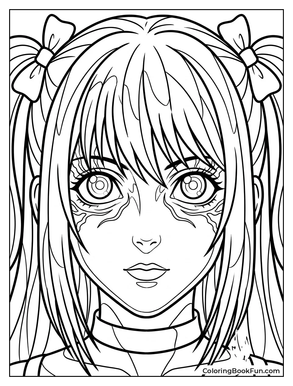 Misa Shows Glowing Red Eyes